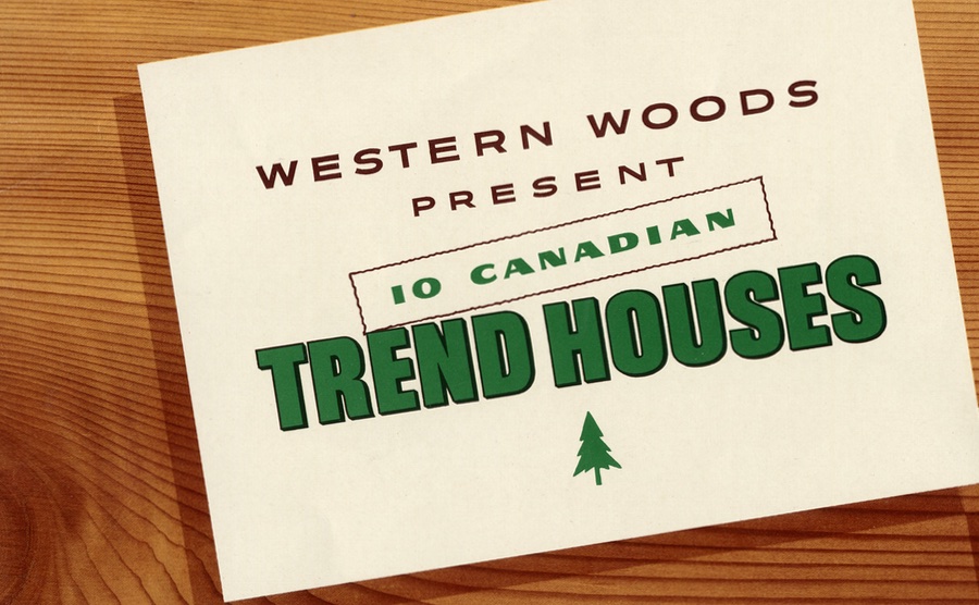 Cover of the Trend House program brochure